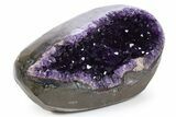 Sparkly Deep-Purple Amethyst Geode - Uruguay #345971-1